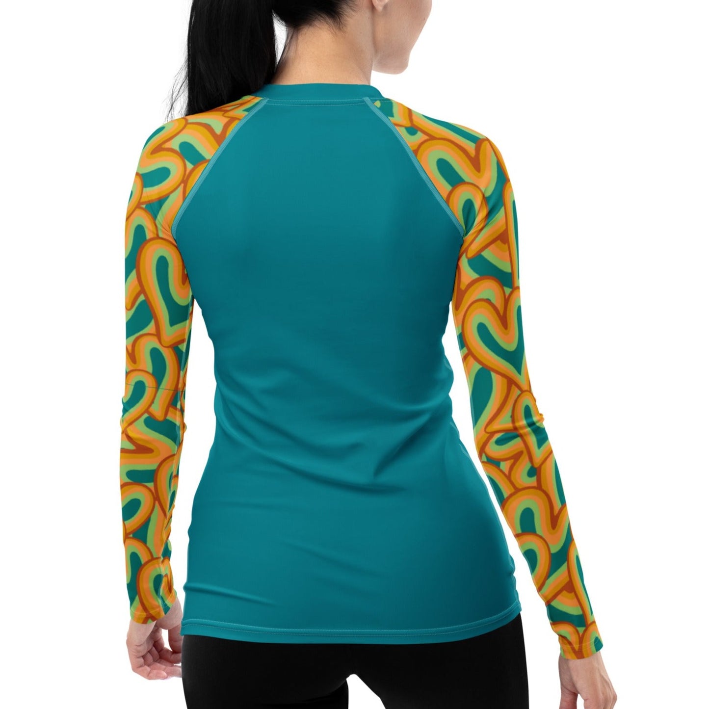 Hippie Love - Women's Rash Guard UPF 50+