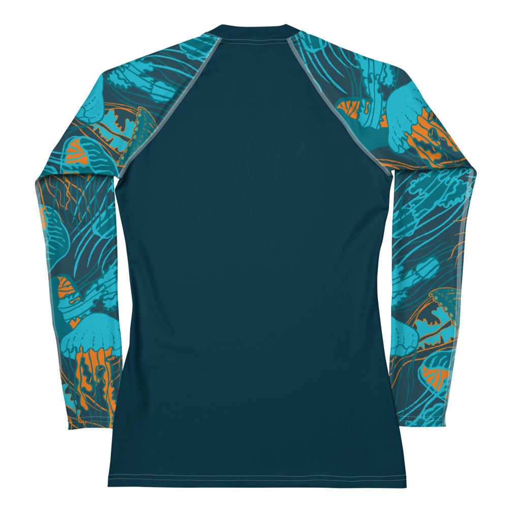 Sea Jellies - Women's Rash Guard UPF 50+