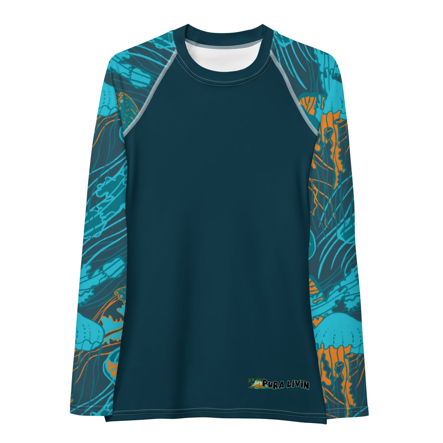 Sea Jellies - Women's Rash Guard UPF 50+