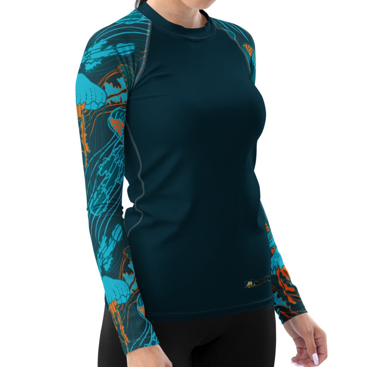 Sea Jellies - Women's Rash Guard UPF 50+