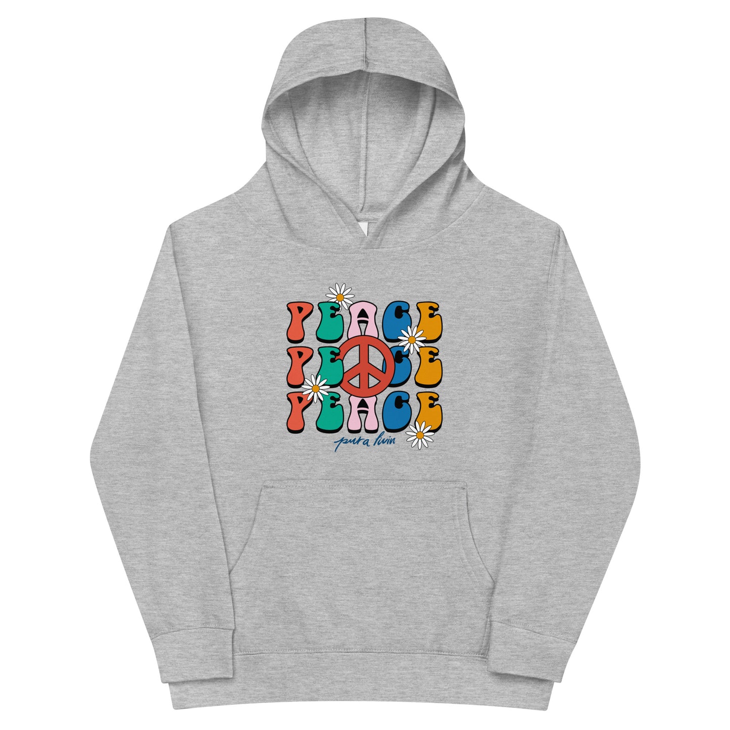 Peaceful Vibes - Unisex Youth Hoodie