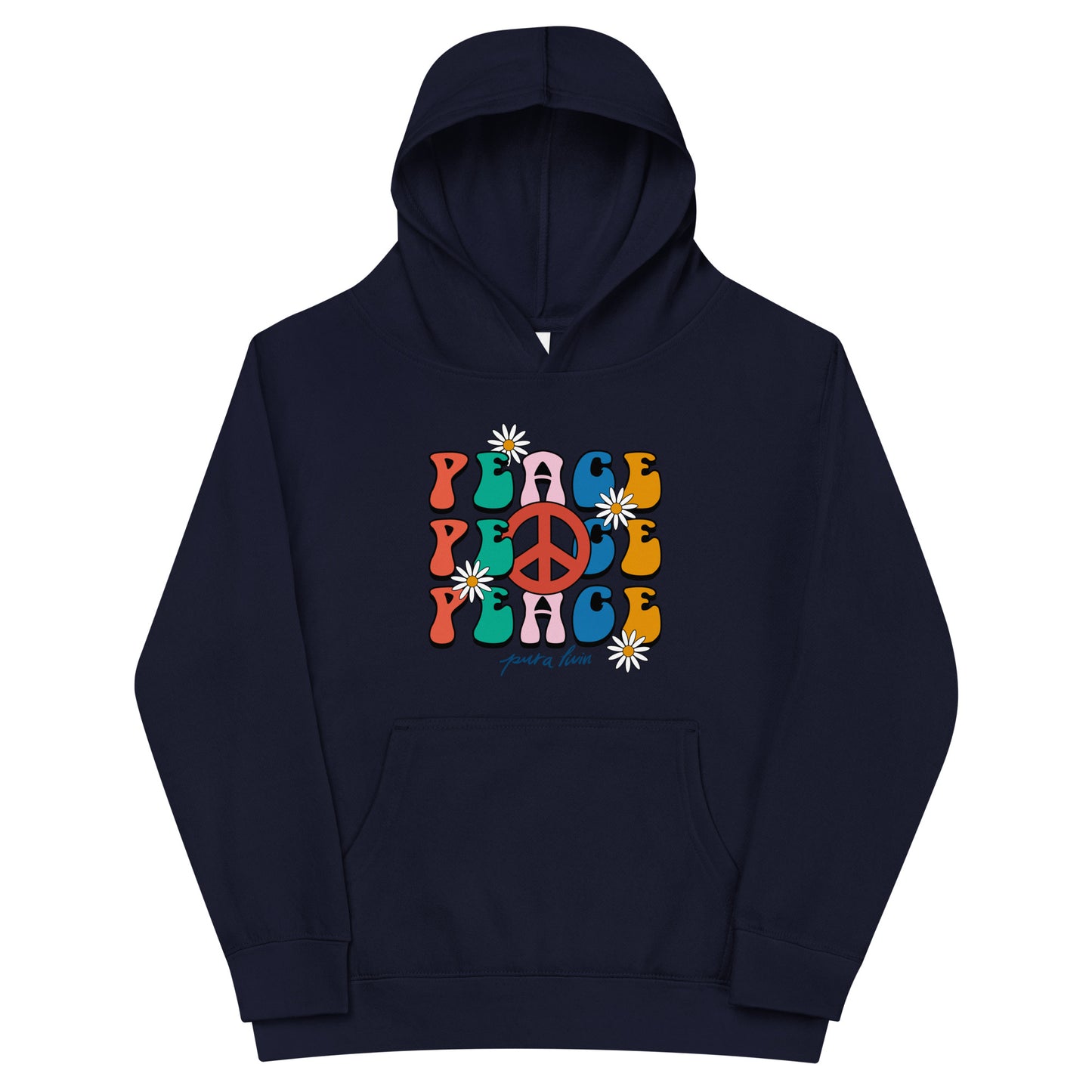 Peaceful Vibes - Unisex Youth Hoodie