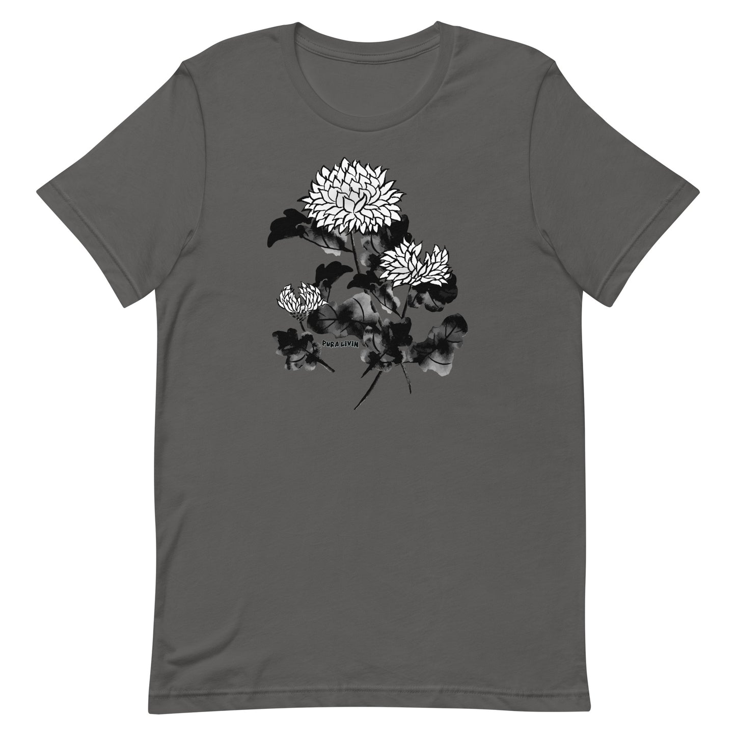 Longevity Blooms Pura Livin Chrysanthemum - Unisex Tee