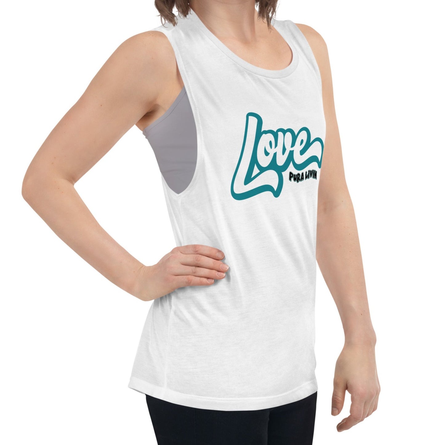 LOVE - Ladies’ Muscle Tank