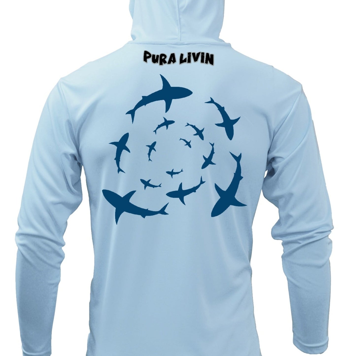 Shark Ring - Unisex UPF 50+ Performance Shirt Hoodie