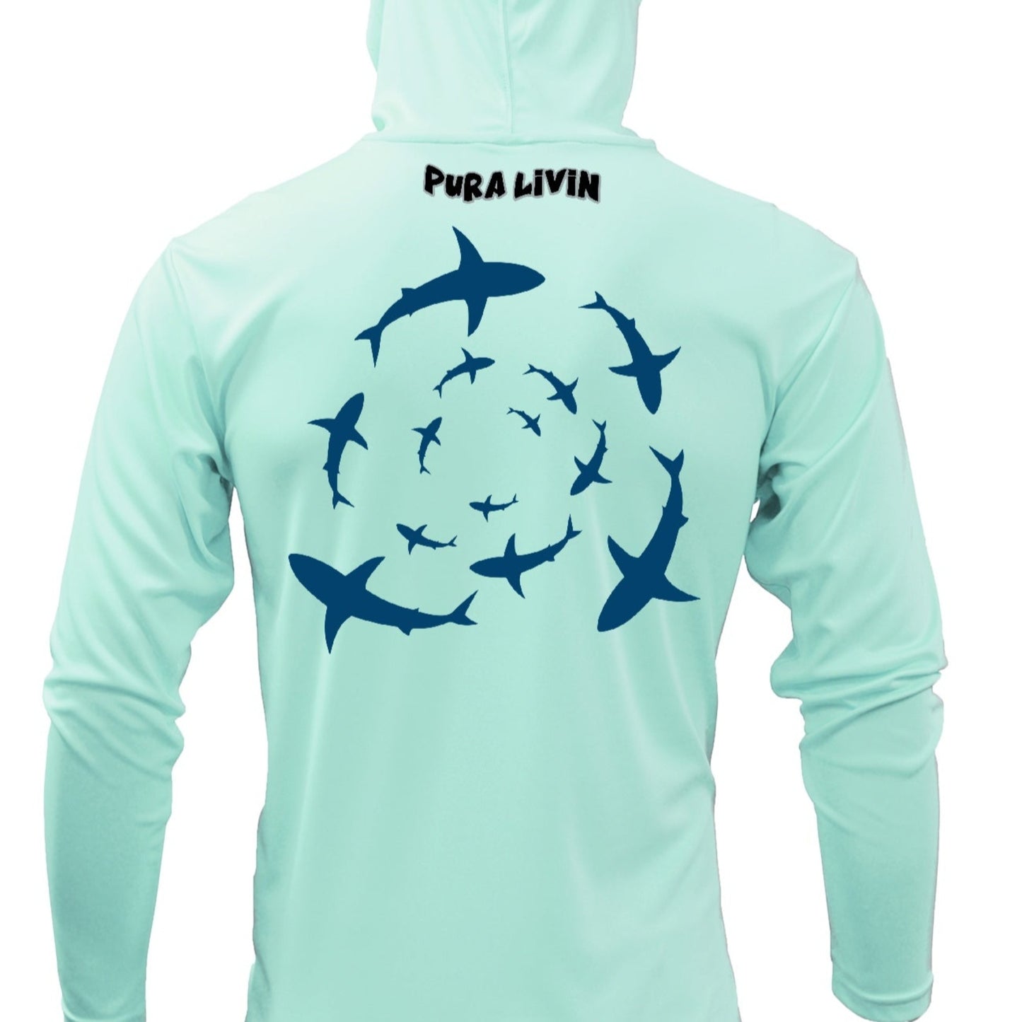 Shark Ring - Unisex UPF 50+ Performance Shirt Hoodie