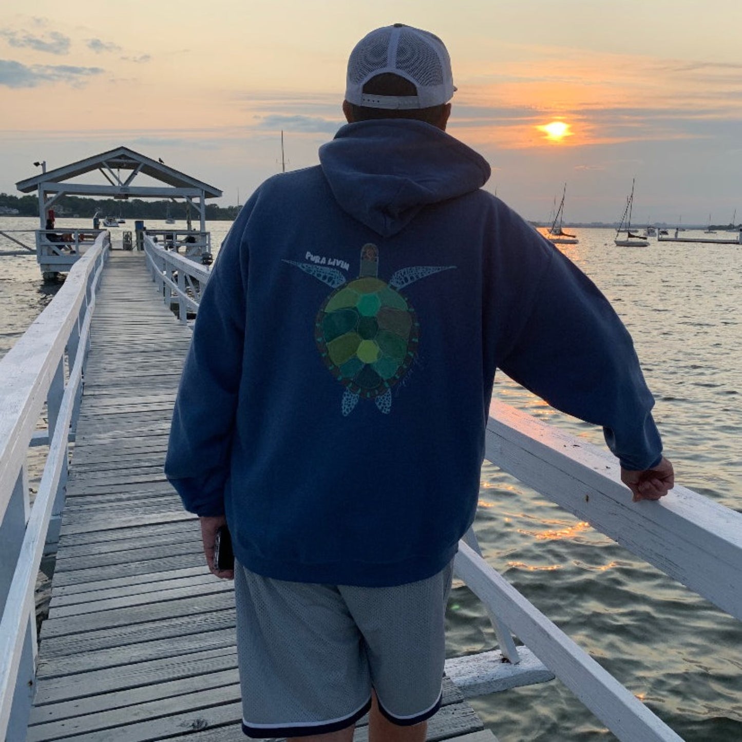 Sea Turtle Serenity - Unisex Hoodie