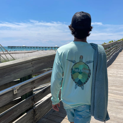 Sea Turtle Serenity - Unisex UPF 50+ Performance Shirt