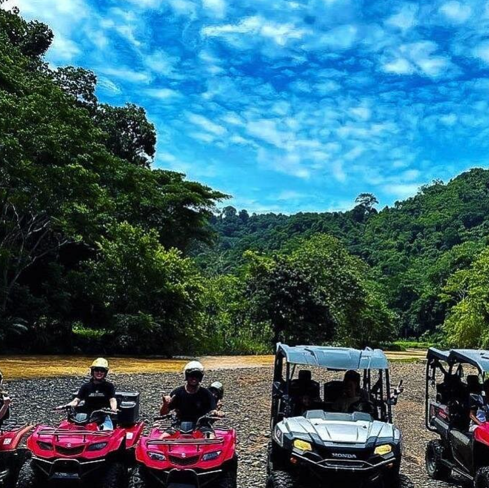 Full Day Pass Jaco Jungle Adventure Five in One with Lunch