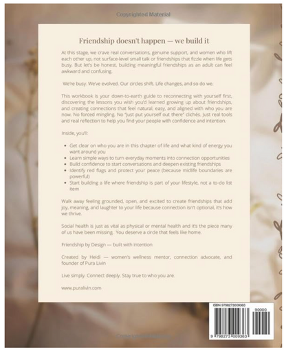 Friendship by Design - Building Real Connections & Finding Your People in Midlife & Beyond