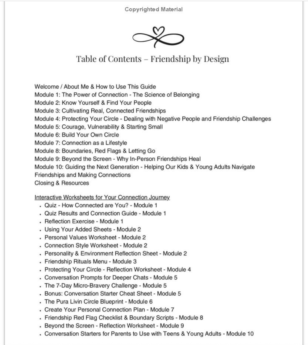 Friendship by Design - Building Real Connections & Finding Your People in Midlife & Beyond