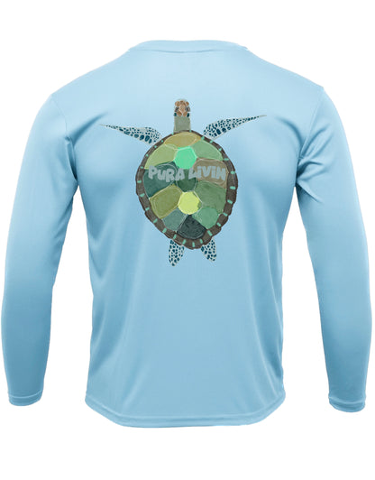 Sea Turtle - Women's V-Neck UPF 50+ Performance Shirt