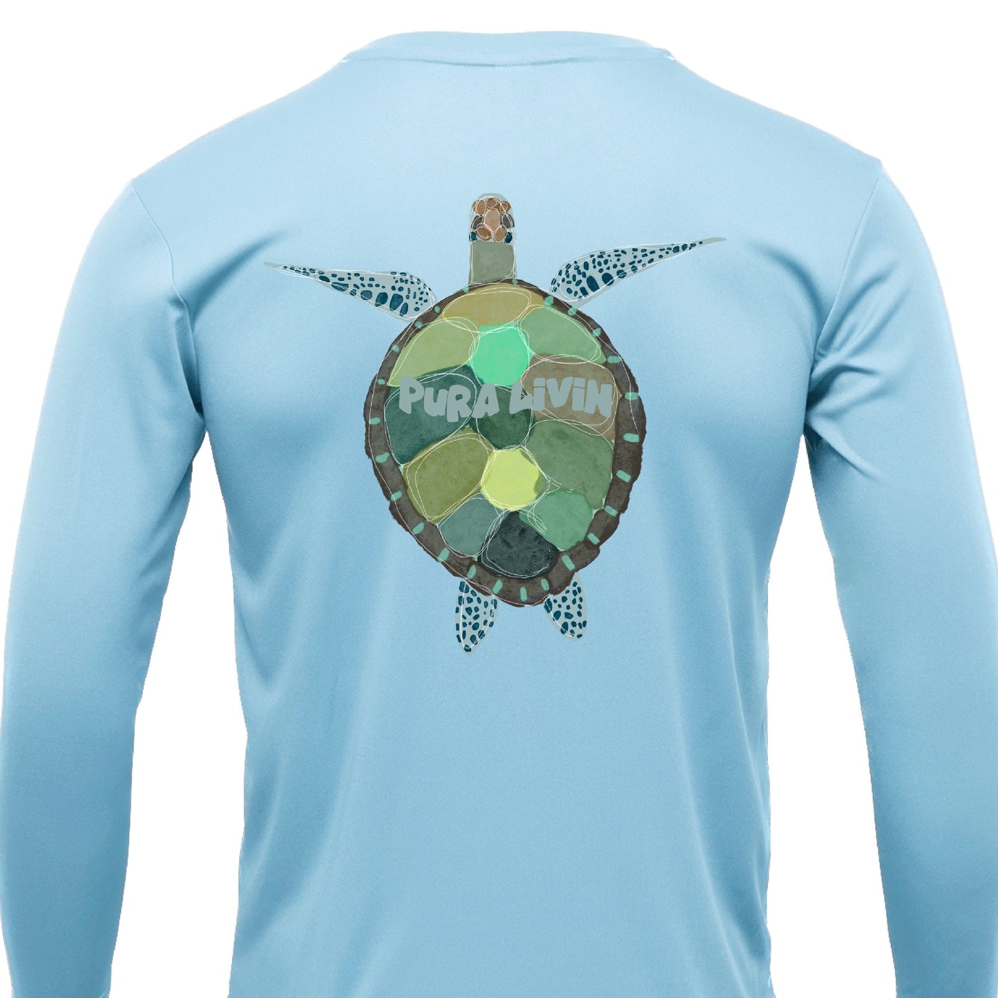 Sea Turtle Serenity - Unisex UPF 50+ Performance Shirt