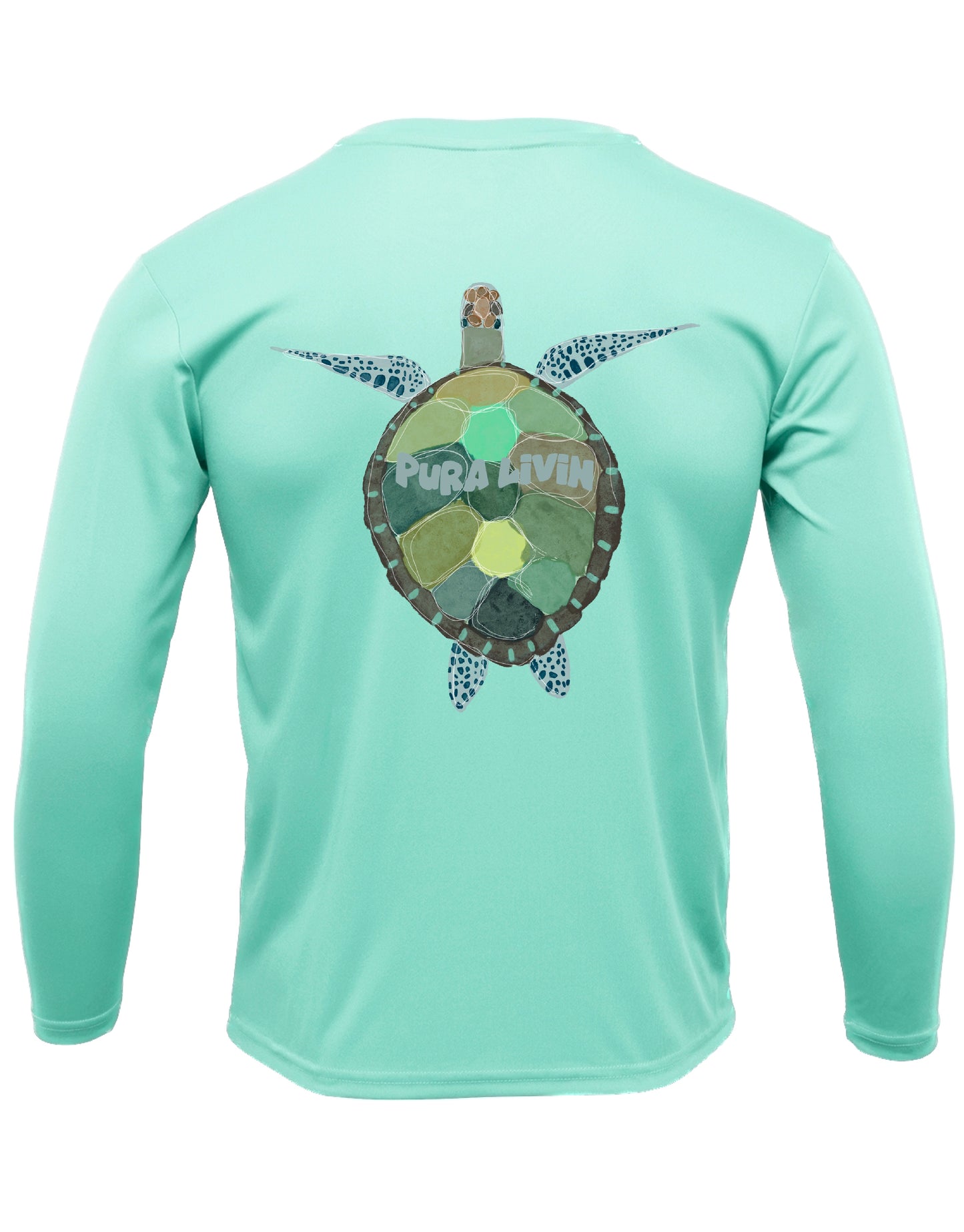 Sea Turtle - Women's V-Neck UPF 50+ Performance Shirt