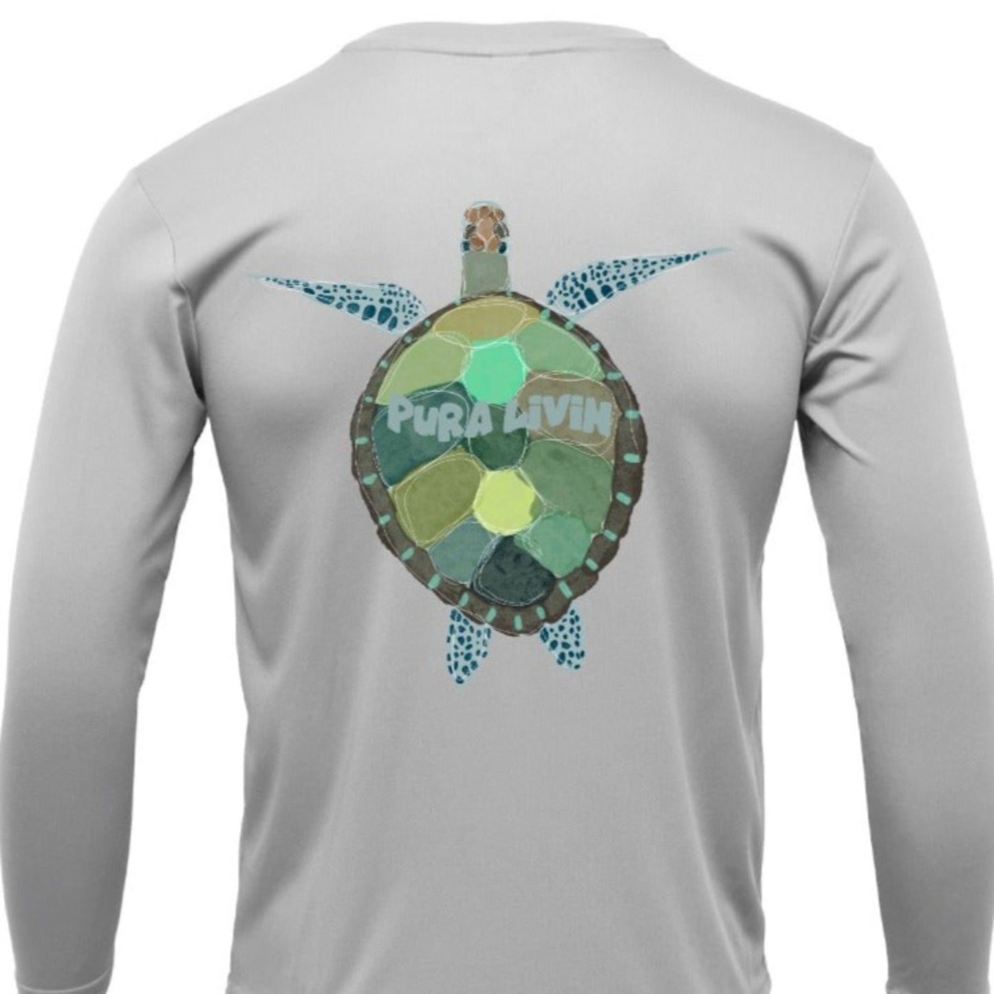 Sea Turtle - Women's V-Neck UPF 50+ Performance Shirt