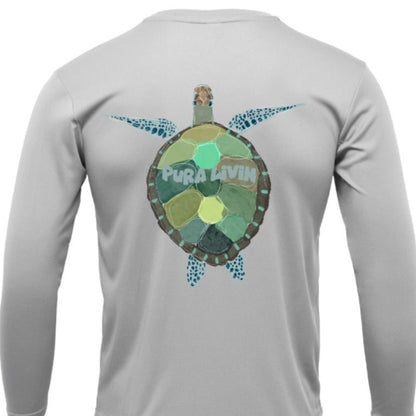 Sea Turtle - Women's V-Neck UPF 50+ Performance Shirt