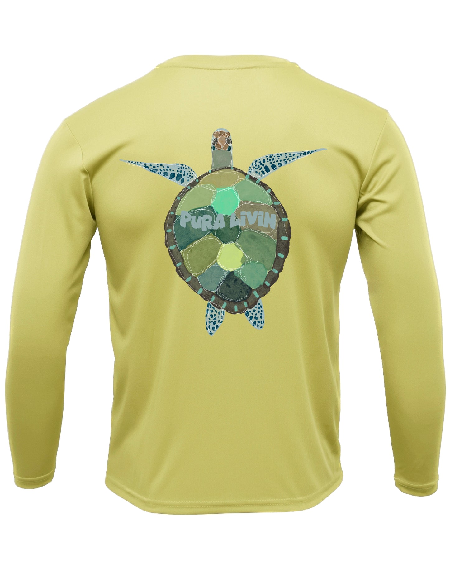 Sea Turtle - Women's V-Neck UPF 50+ Performance Shirt