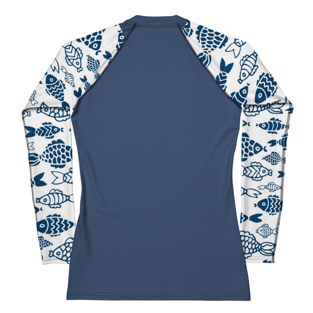 Fish School - Women's Rash Guard UPF 50+