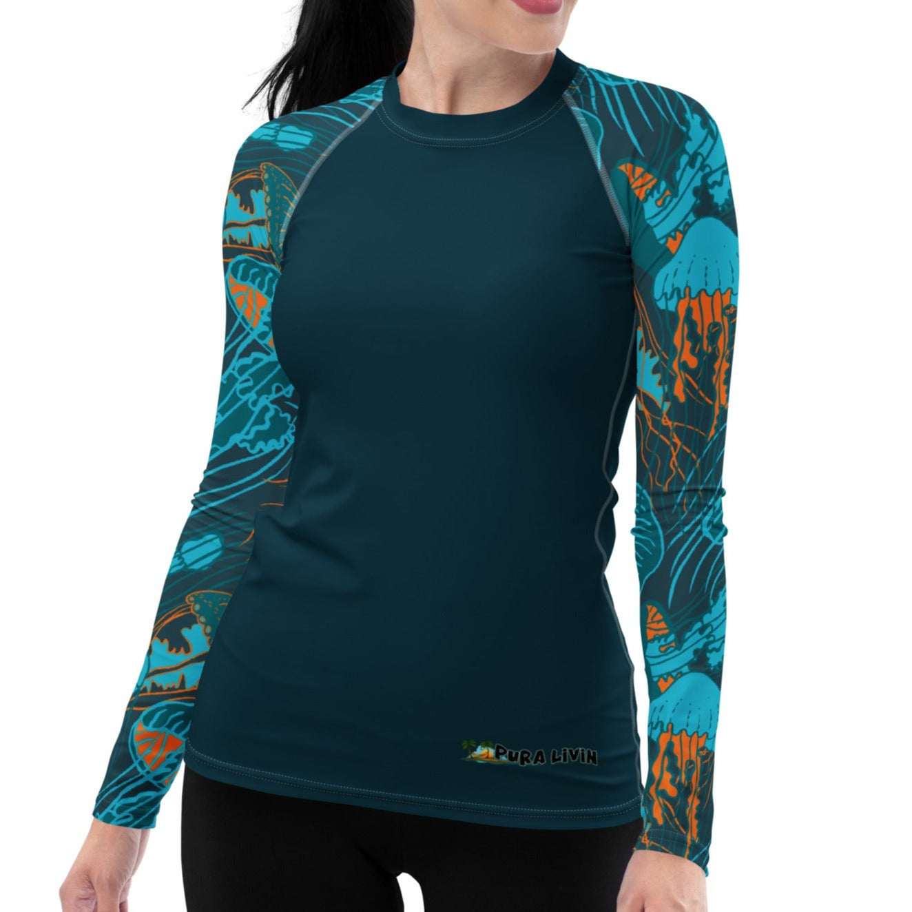 Sea Jellies - Women's Rash Guard UPF 50+