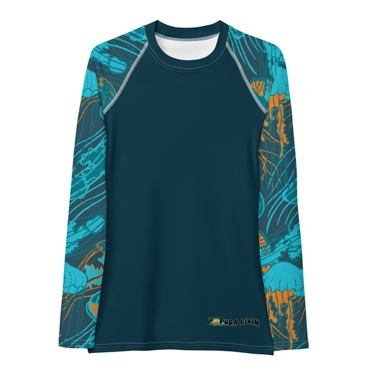 Sea Jellies - Women's Rash Guard UPF 50+