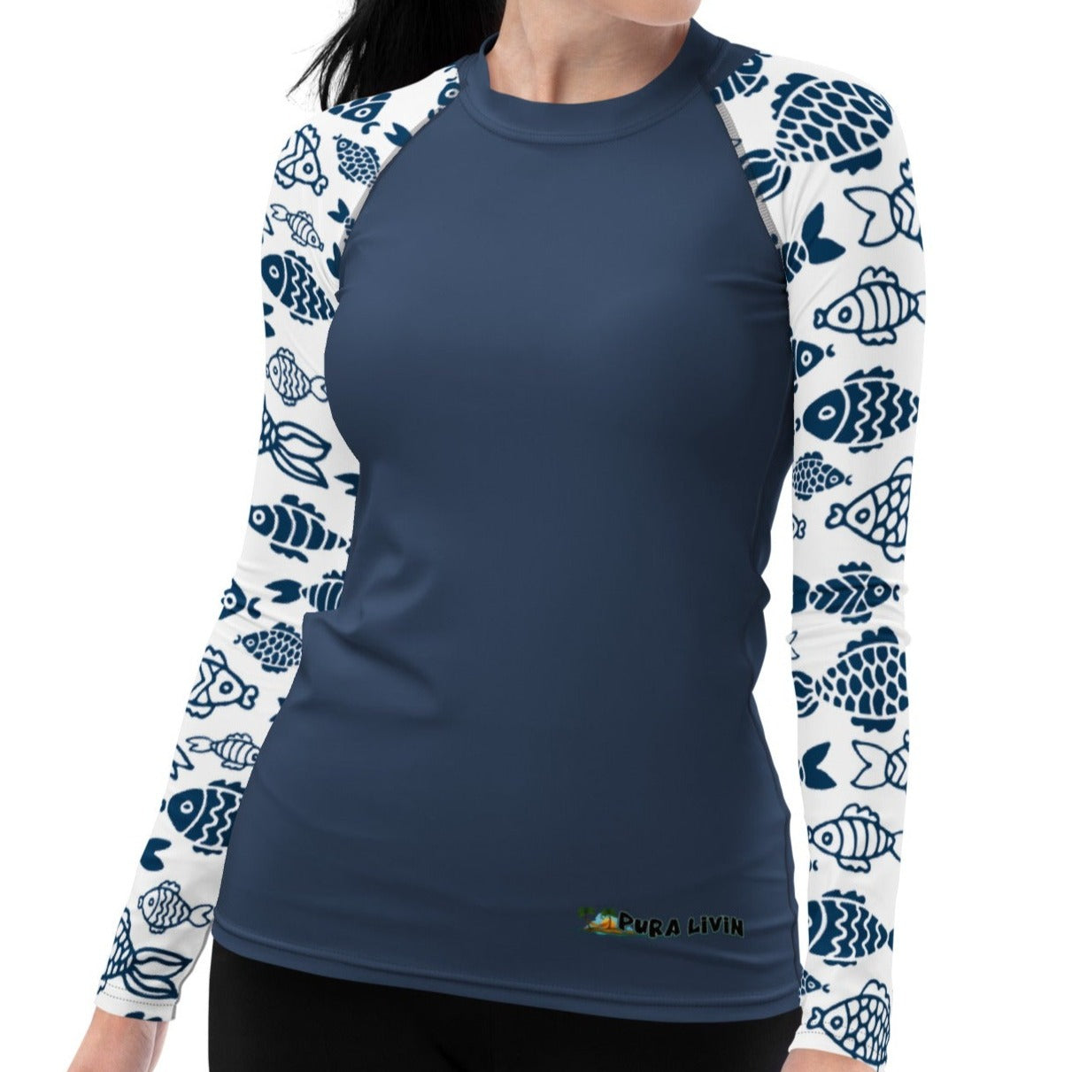 Fish School - Women's Rash Guard UPF 50+