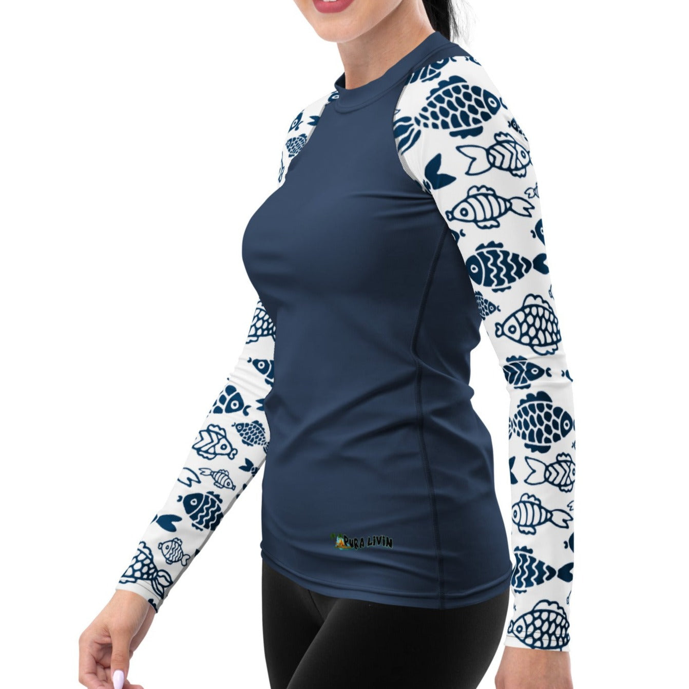 Fish School - Women's Rash Guard UPF 50+