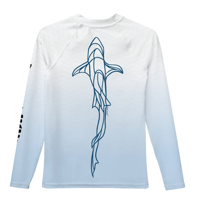 Ink Shark Ombre - Unisex Youth Rash Guard UPF 50+