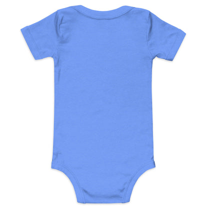 Groovy Turtle - Baby Short Sleeve Unisex Onesie