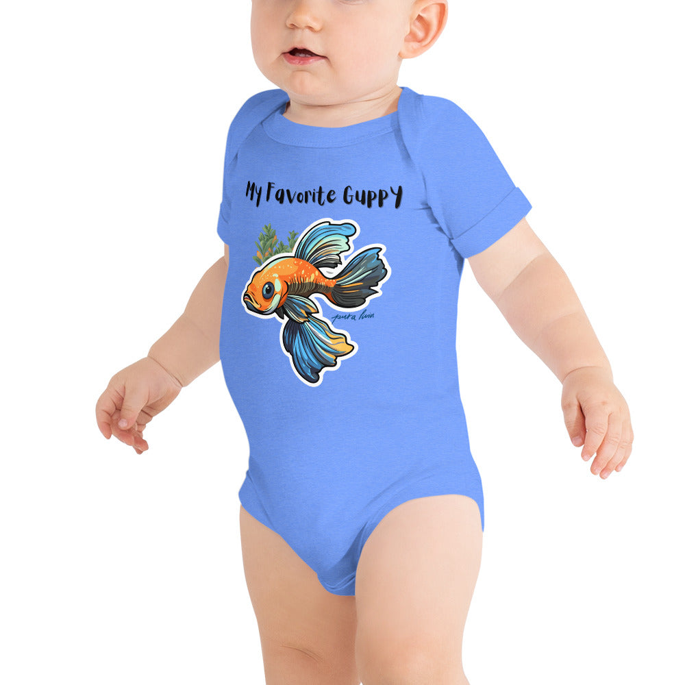 My favorite Guppy - Unisex Baby Onesie