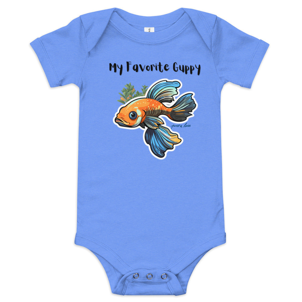 My favorite Guppy - Unisex Baby Onesie