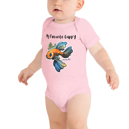 My favorite Guppy - Unisex Baby Onesie