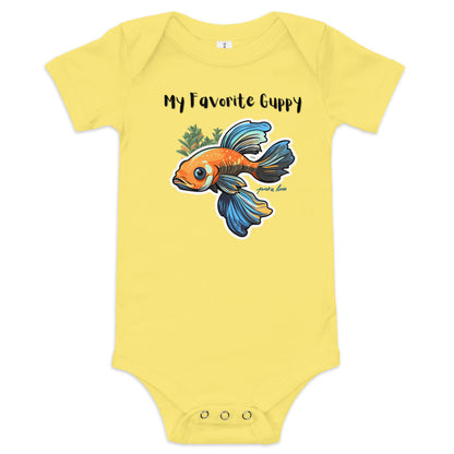 My favorite Guppy - Unisex Baby Onesie