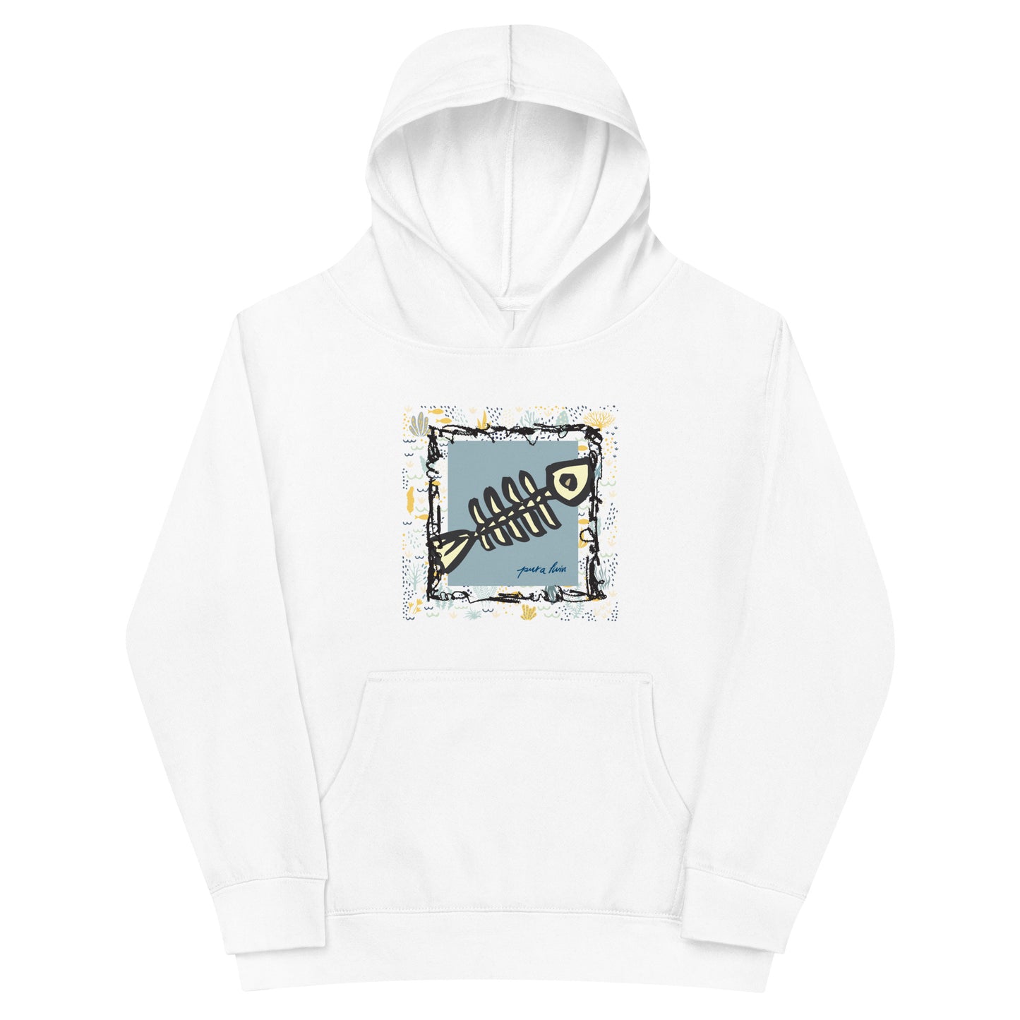 Aqua Adventure Fishbone - Youth Unisex Hoodie