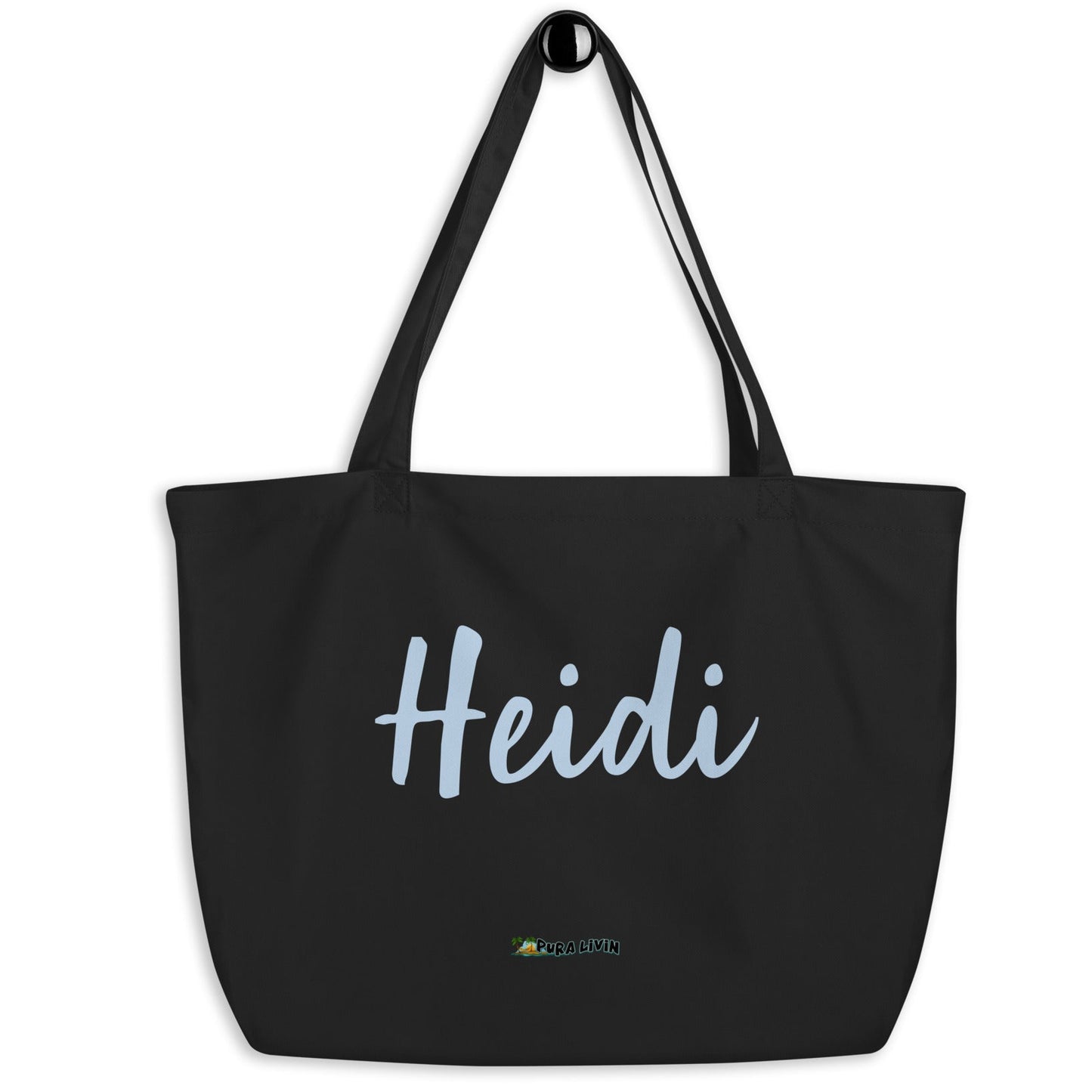 Large Organic Tote Bag - CUSTOMIZE with your own saying