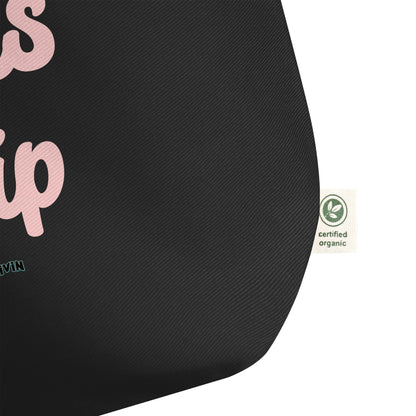 Large Organic Tote Bag - GIRLS TRIP
