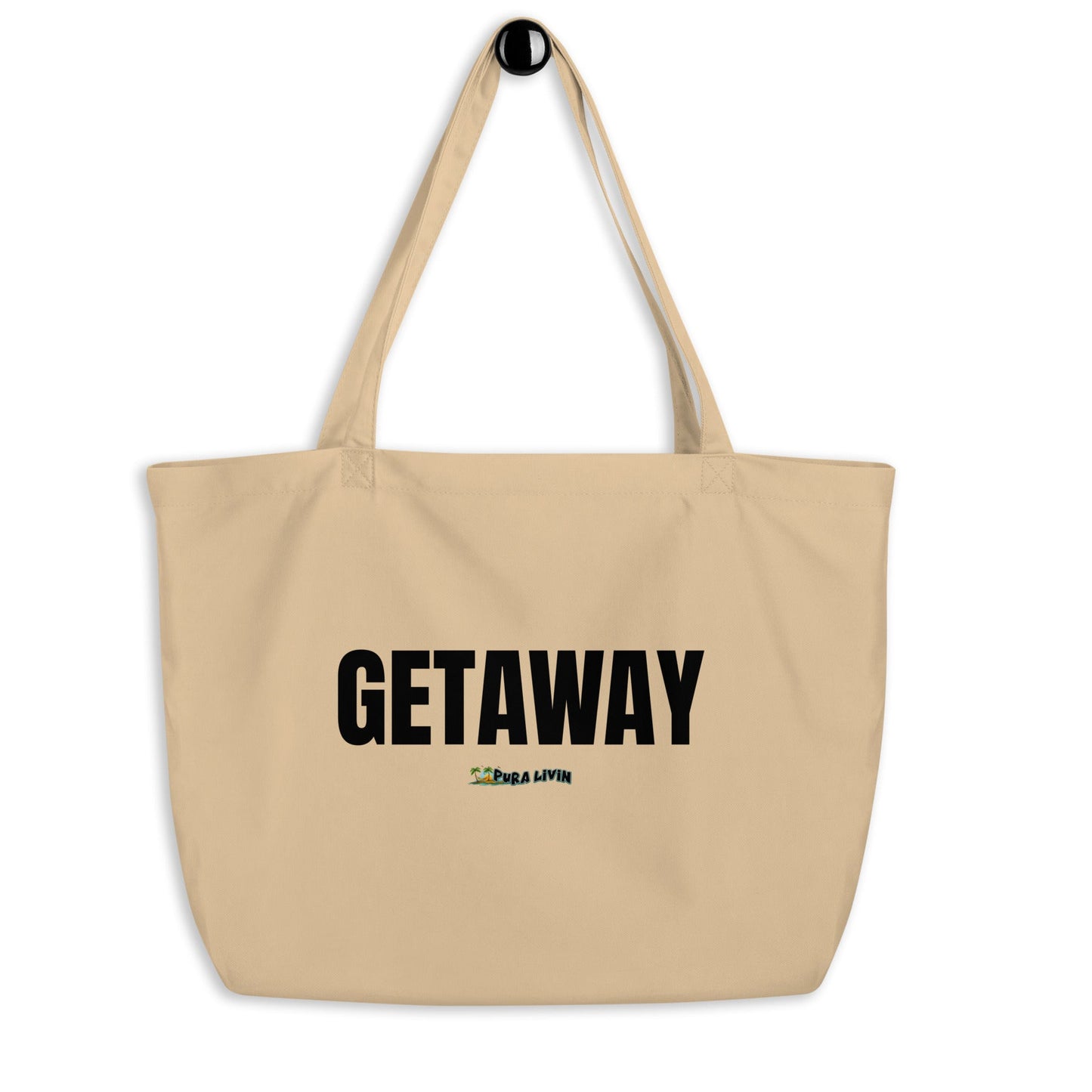 Large Organic Tote Bag - GETAWAY