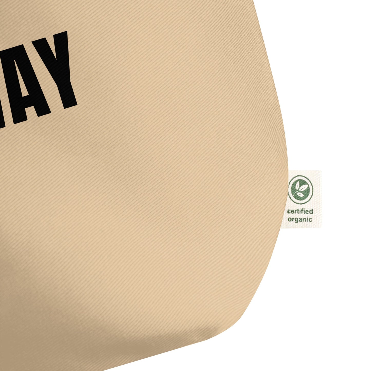 Large Organic Tote Bag - GETAWAY