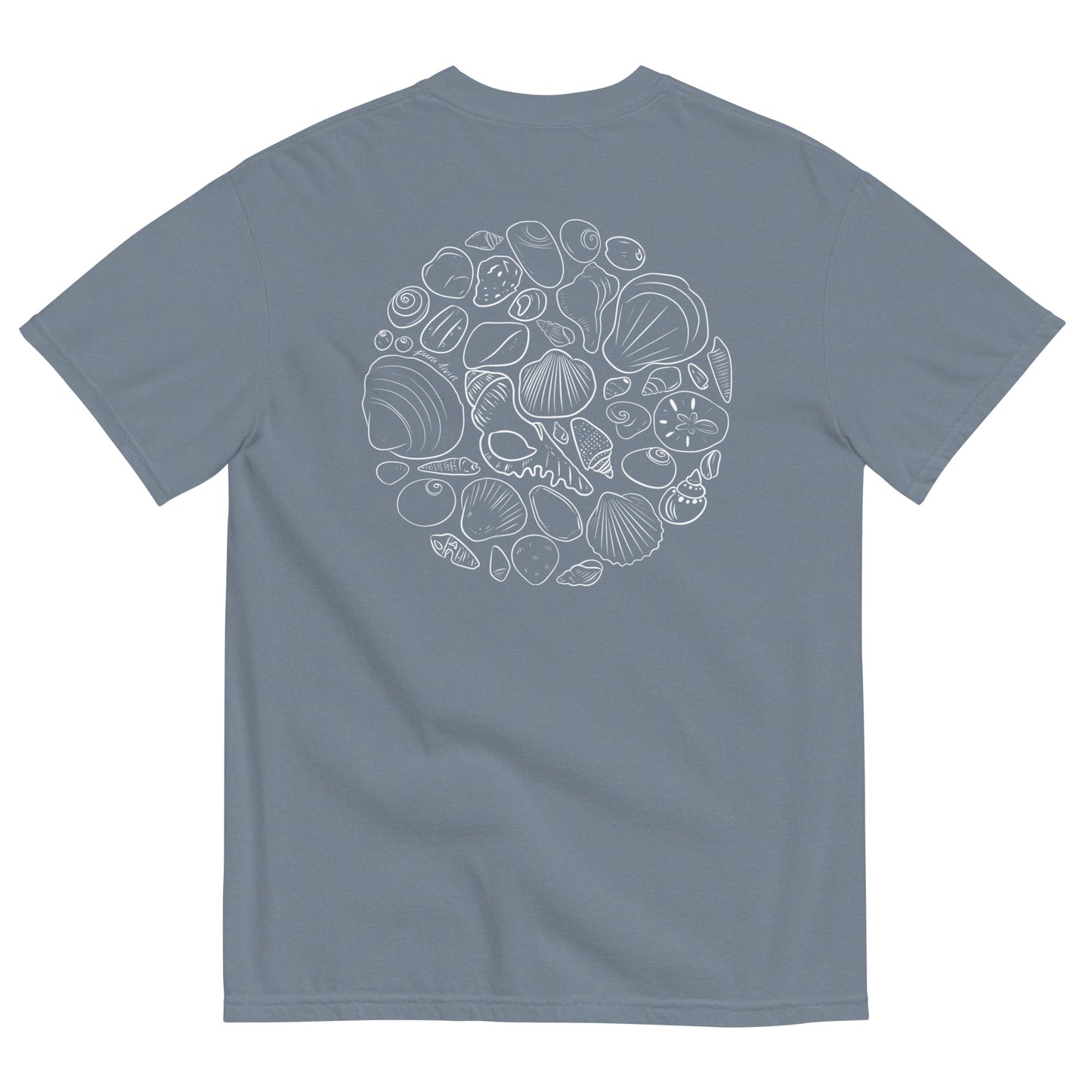 Shoreline Gems: Pura Livin Shell Collection - Unisex Tee