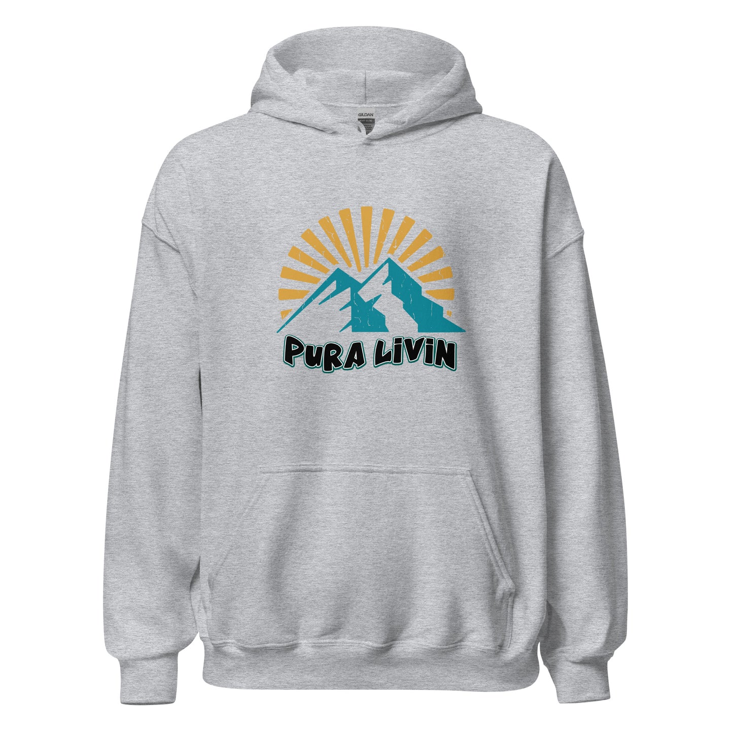 Sunrise Peaks Mountain Hoodie - Unisex