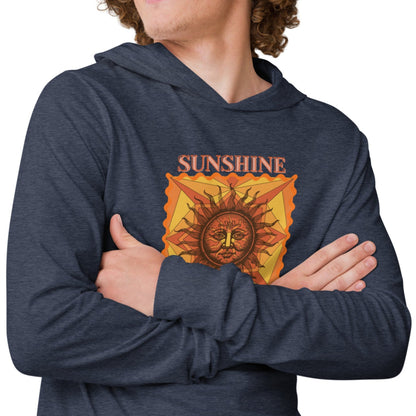 Sunshine Daydream Lightweight Hooded Unisex Long-sleeve Tee