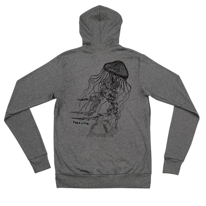 Happy Tentacles - Unisex zip up hoodie