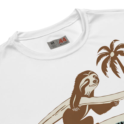 Surfing Sloth Costa Rica Short Sleeve - Performance Shirt UPF 44+