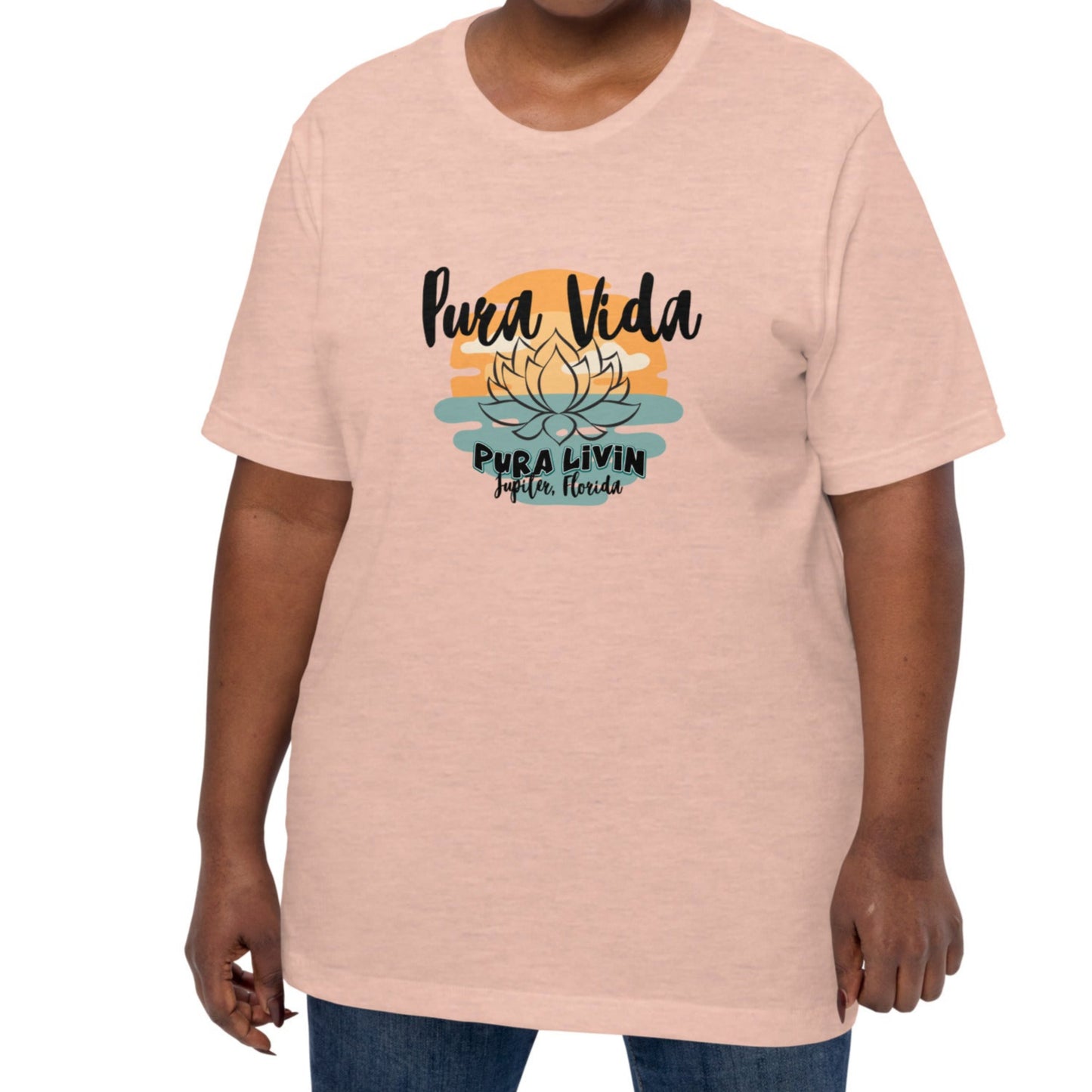 Pura Vida Lotus Blossom - Unisex Tee