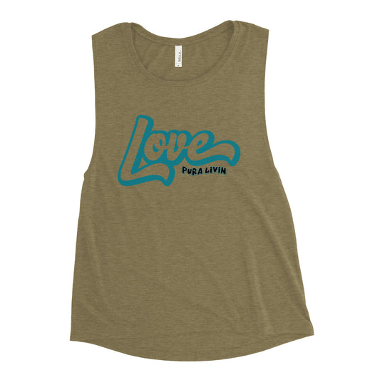 LOVE - Ladies’ Muscle Tank