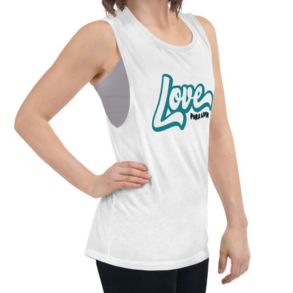 LOVE - Ladies’ Muscle Tank
