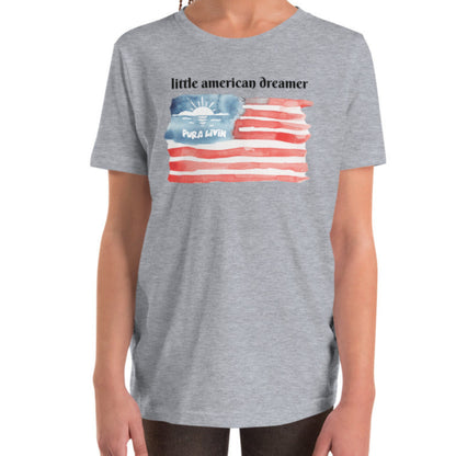 Little American Dreamer - Youth Unisex Tee