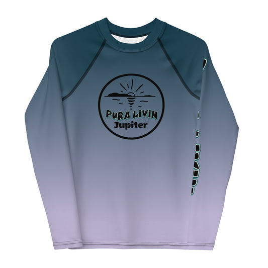 Sunset Logo - Youth Unisex Ombre Performance Shirt / Rash Guard UPF 50+